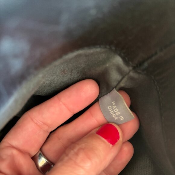 Reed Krakoff Black Leather Tote Bag Geometric Flat Shopper Minimalist Laptop - Picture 10 of 13